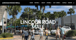 Desktop Screenshot of lincolnroadmall.com